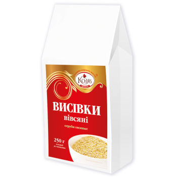 Висівки Козуб Продукт вівсяні в пакеті 250 г Висівки Козуб Продукт вівсяні в пакеті 250 г