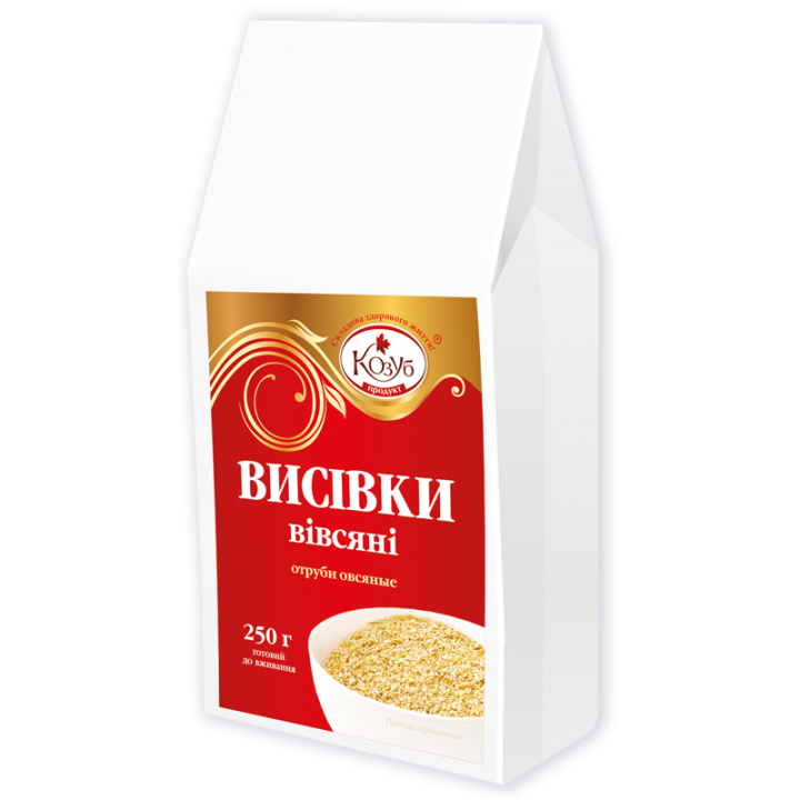 Висівки Козуб Продукт вівсяні в пакеті 250 г