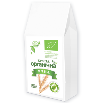 Крупа Козуб Продукт ячна ОРГАНІЧНА в пакеті 500 г Крупа Козуб Продукт ячна ОРГАНІЧНА в пакеті 500 г