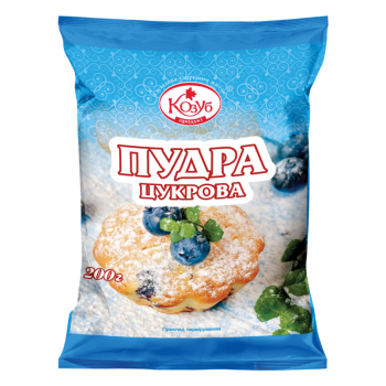 Цукрова пудра Козуб Продукт 200 г Цукрова пудра Козуб Продукт 200 г
