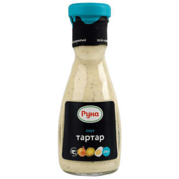 Майонезний соус Руна Тартар 210 г Майонезний соус Руна Тартар 210 г