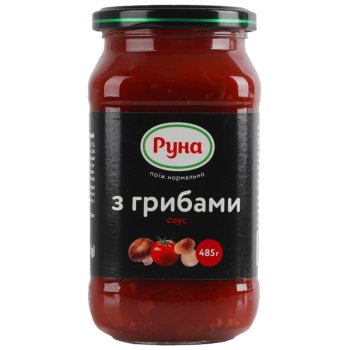 Соус Руна З грибами 485 г Соус Руна З грибами 485 г