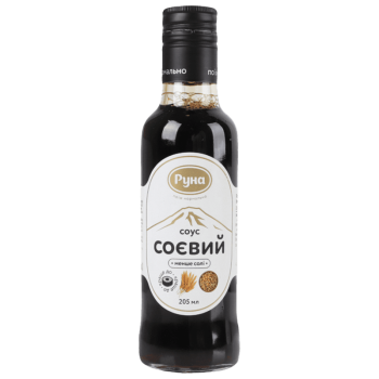 Соус Руна Соєвий менше солі 205 мл Соус Руна Соєвий менше солі 205 мл