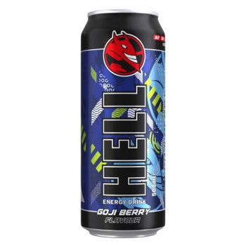 Напій безалкогольний енергетичний газований HELL Goji Berry 500 ml Напій безалкогольний енергетичний газований HELL Goji Berry 500 ml