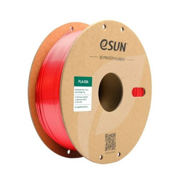 Филамент eSun PLA-Silk, красный, 1кг/рулон, с бумажной втулкой, 1,75мм