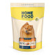 Сухой корм HOME FOOD здоровая кожа и блеск шерсти для взрослых собак мелких пород Индейка и лосось Healthy skin and shiny coat, 700 г