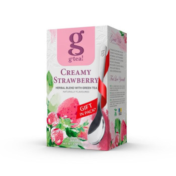 Чай зелений Grace Creamy Strawberry 20 пакетиків х 1.5 г Чай зелений Grace Creamy Strawberry 20 пакетиків х 1.5 г