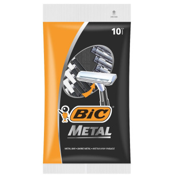 Станок BIC Metal без сменных картриджей 10 шт. (3086126636481) Станок BIC Metal без сменных картриджей 10 шт. (3086126636481)