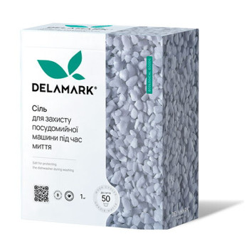 Соль DeLaMark для посудомоечной машины 1 кг