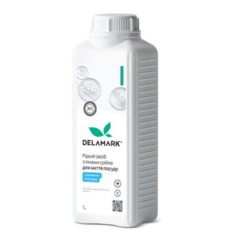 Средство для мытья посуды DeLaMark с ионами серебра Алоэ вера 1 л