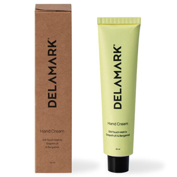 Зволожуючий крем для рук DeLaMark GRAPEFRUIT & BERGAMOT 50 мл Зволожуючий крем для рук DeLaMark GRAPEFRUIT & BERGAMOT 50 мл
