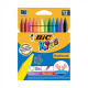 Мелки восковые Kids PlastiDecor 12 шт. (3086126616834)