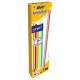 Карандаши чернографитовые BIC Evolution 646 Stripes 12 шт. (3086123357860)