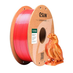 Филамент eSun PLA-Silk Magic, красно-золотой, 1кг/рулон, с бумажной втулкой, 1,75мм