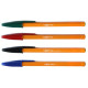 Ручки кулькові BIC Orange різнокольорові 4 шт. (3086121601231)