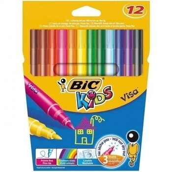 Фломастеры BIC Visa 12 шт. (3270220002758)