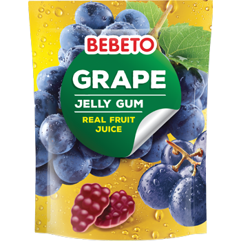 Конфеты жевательные Bebeto "Виноград" 60 г (8690146138662) Конфеты жевательные Bebeto "Виноград" 60 г (8690146138662)