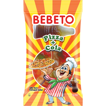 Конфеты жевательные Bebeto "Фаст фуд. Пицца + Кола" 30 г (8690146132592) Конфеты жевательные Bebeto "Фаст фуд. Пицца + Кола" 30 г (8690146132592)