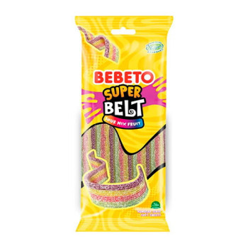 Конфеты жевательные Bebeto "Супер белтс. Фруктовый микс" 75 г (8690146102458)