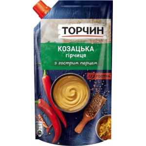 Горчица "Торчин" Казацкая дой-пак 130 г (4820001314342)