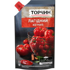 Кетчуп "Торчин" Лагідний дой-пак 250 г (4820001316063)