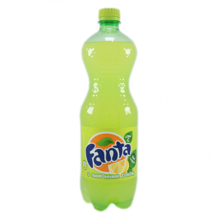 Напій газований Fanta Лимон 1л (5449000006271)