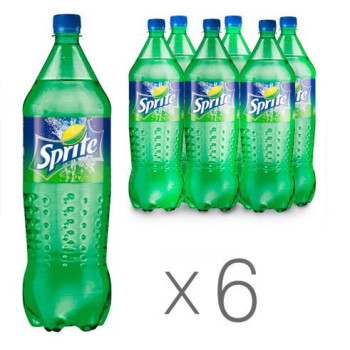 Напій газований Sprite 1,75 л x 6 шт. (5449000132505)