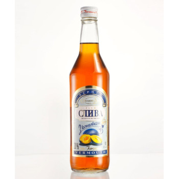 Вермут "Сумской двор" Слива с коньяком 0,5 л