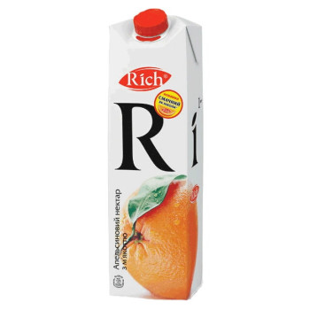 Нектар Rich "Апельсин" 1л (4820039351791) Нектар Rich "Апельсин" 1л (4820039351791)