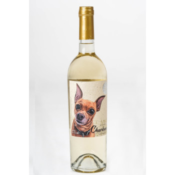 Вино Dog Smile CHARDONAY COTNAR біле сухе 0,75л 12% (4820238710214)