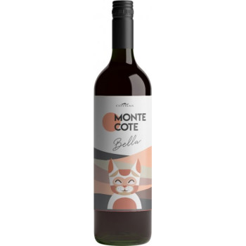 Вино Monte Cote Bella рожеве напівсолодке 0,75 л (4820238710573)