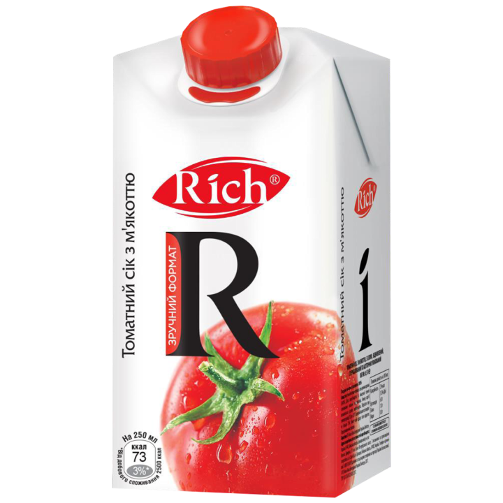 Сок Rich "Томат" 0,5л (4820039353412)