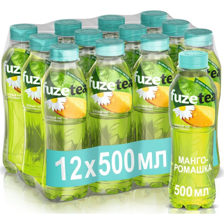 Чай зелений Fuzetea "Манго - ромашка" 0,5л (5449000027450)