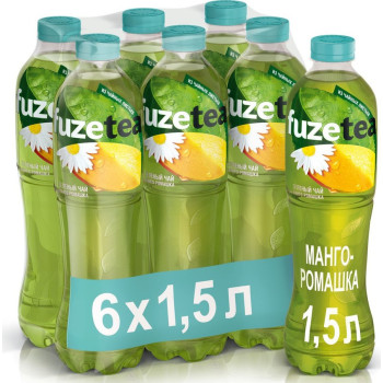 Чай зеленый Fuzetea "Манго - ромашка" 1.5 л Чай зеленый Fuzetea "Манго - ромашка" 1.5 л