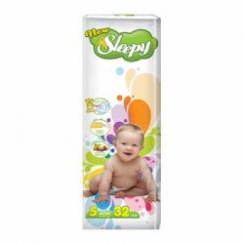 Подгузники Sleepy New Junior 12-25 кг 32 шт. (8697512322533) Подгузники Sleepy New Junior 12-25 кг 32 шт. (8697512322533)