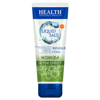 Рідка морська сіль-гель "Crystals Health" для тіла Жожоба 200мл (4820106490408)