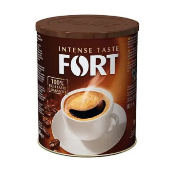 Кава розчинна Fort 100 г (8901036171155) Кава розчинна Fort 100 г (8901036171155)