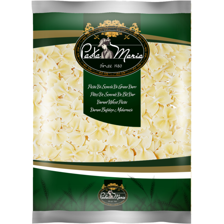 Макаронні вироби з твердих сортів пшениці дурум Pasta Maria "Метелики" 5 кг (8691310999953)