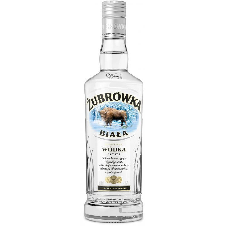 Водка Zubrowka Biala 0.5 л 40% (5900343001892)
