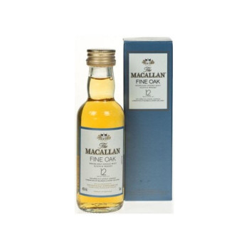 Виски Macallan Fine Oak 12 лет выдержки 0.05 л 40% (5010314049102) 