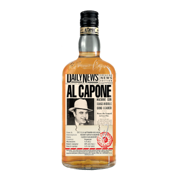 Алкогольный напиток AL CAPONE Односолодовый 0.5 л 40% (4820136352202) 