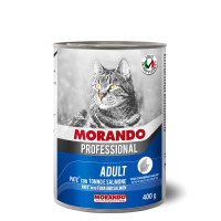 MORANDO PROFESSIONAL ADULT паштет з тунцем та лососем , 400г (8007520012645)