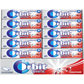 Жевательная резинка Orbit White 14 г (4009900363488)