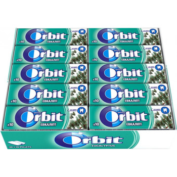 Жевательная резинка Orbit Эвкалипт 14 г (4009900359641) Жевательная резинка Orbit Эвкалипт 14 г (4009900359641)