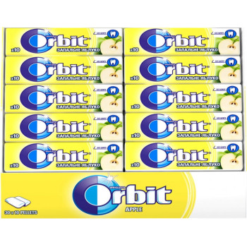 Жевательная резинка Orbit Яблоко 14 г (4009900023931) Жевательная резинка Orbit Яблоко 14 г (4009900023931)
