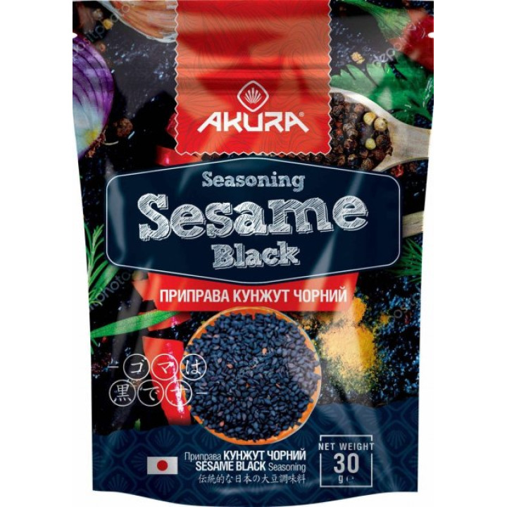 Кунжут черный AKURA 30 г (4820178460149) 