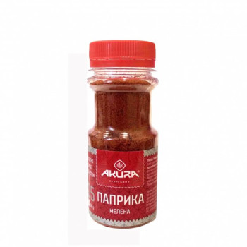 Паприка молотая AKURA, в баночке 50 г (4820178462495)