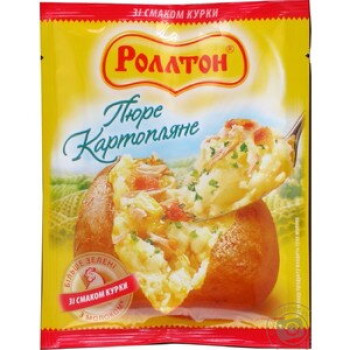 Пюре картофельное Rollton со вкусом курицы 37 г