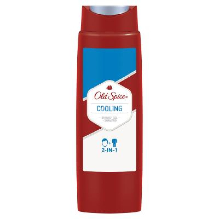 Гель для душу + шампунь Old Spice Охолоджувальний 2-в-1 250 мл (4084500979260)