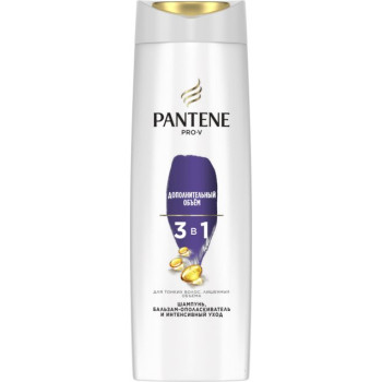 Шампунь та бальзам-ополіскувач Pantene Pro-V 3 в 1 Додатковий об'єм 360 мл (8001090673480) Шампунь та бальзам-ополіскувач Pantene Pro-V 3 в 1 Додатковий об'єм 360 мл (8001090673480)